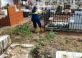 Ayuntamiento marabino intensifica limpieza y mantenimiento en cementerios municipales