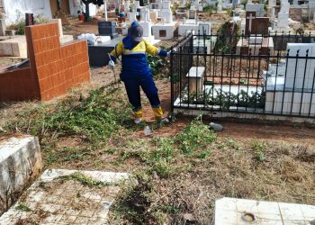 Ayuntamiento marabino intensifica limpieza y mantenimiento en cementerios municipales