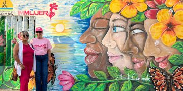 IMMUJER develó mural en honor a las mujeres cabimenses en la Av. Universidad