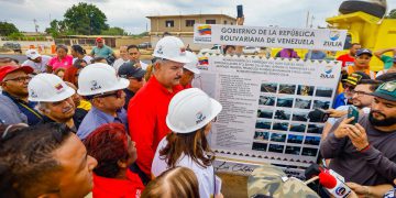 Ministra Faría y gobernador Caldera inician tercera fase de rehabilitación del corredor vial Hugo Chávez