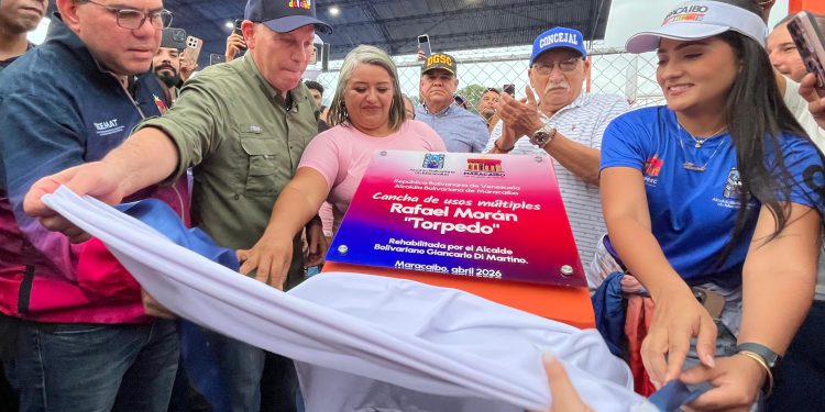 Alcalde Di Martino reinaugura cancha Rafael «Torpedo» Morán y reimpulsa el deporte en Santa Rosa de Agua