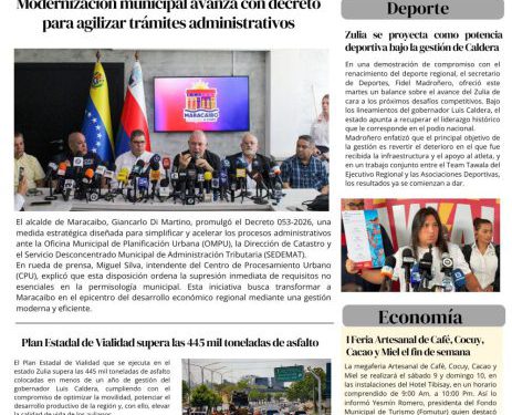 Portada Miércoles 06 de mayo