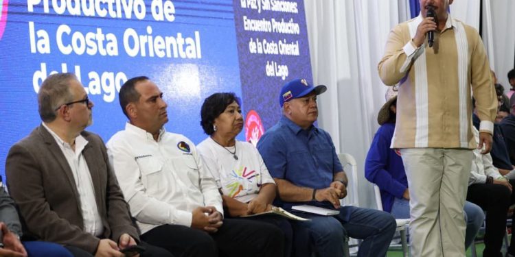 Diosdado Cabello inicia en Cabimas la II etapa de la peregrinación nacional por una Venezuela sin sanciones