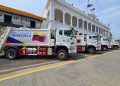 Gobernador Caldera entrega ocho unidades compactadoras con  el Plan de Recolección de Desechos y una ambulancia para el Plan Cayapa