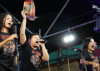 Las gaitas retumbaron en El Pozón del Saladillo en eliminatorias del Festival Nacional Infantil y Juvenil