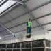 Impermeabilizado el techo de la fachada del Mercado Santa Rosalía
