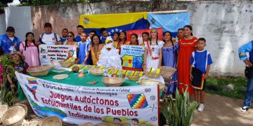 Monagas reafirma sus raíces en la fase estadal de los IV Juegos Autóctonos Estudiantiles de los Pueblos Indígenas