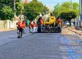 Despliegan Plan Estadal de Vialidad con 1.200 toneladas de asfalto en la parroquia Olegario Villalobos