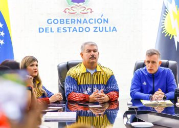 Gobernador del Zulia y el ministro de Deportes afinan detalles para los XX Juegos Deportivos Nacionales Estudiantiles 2026