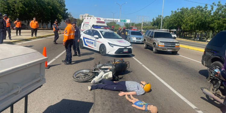 Organismos de seguridad en Maracaibo desplegados para concientizar al ciudadano y evitar accidentes fatales