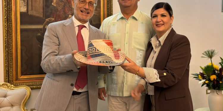 Gobernador Luis Caldera y embajador de Italia trazan nueva agenda de cooperación para el Zulia