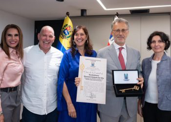 Alcaldía de Maracaibo entregó llaves de la ciudad al embajador de la República Italiana en Venezuela