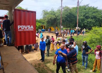 Más de mil familias beneficiadas con jornada de recarga de cilindros en la parroquia mirandina San Antonio