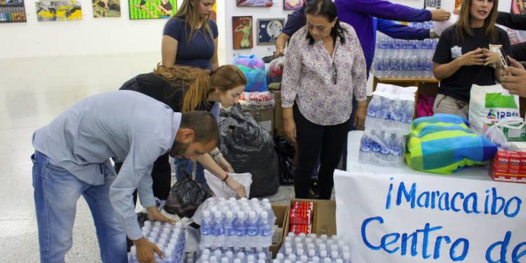 Ana Clara Barboza de Di Martino: «Maracaibo se activó en los centros de acopio»