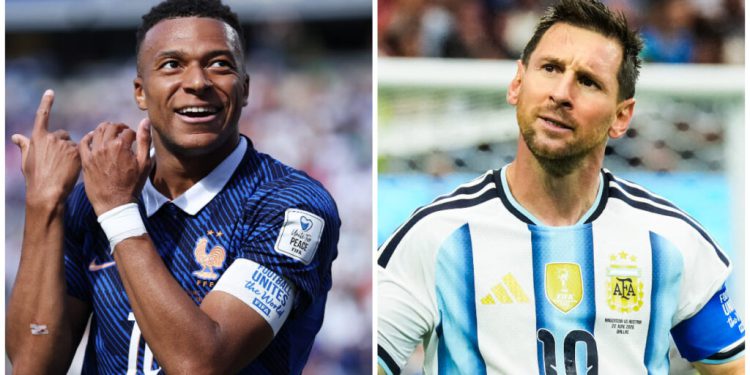 Argentina y Francia sellaron su clasificación con hitos de Messi y Mbappé