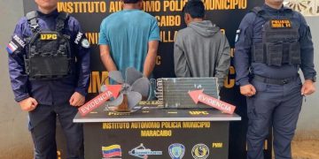 Polimaracaibo desarticula presunto grupo dedicado al hurto de comercios y captura a dos ciudadanos