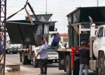 Alcaldía de Maracaibo desplegó 20 nuevos contenedores en sitios estratégicos de la ciudad