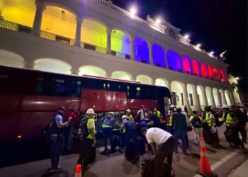 Segunda avanzada de la Brigada de Riesgo del Zulia llegó a Caracas y La Guaira para seguir evaluando infraestructuras dañadas