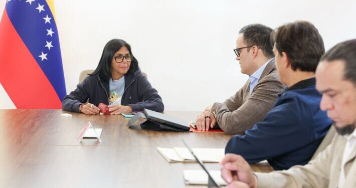 Presidenta Delcy Rodríguez revisa Agenda Económica Nacional y la ejecución de fondos de emergencia post-sismos 1 Presidenta Delcy Rodríguez revisa Agenda Económica Nacional y la ejecución de fondos de emergencia post-sismos
