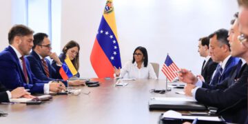 Presidenta Delcy Rodríguez dirige encuentro con delegación de alto nivel proveniente de EE.UU.
