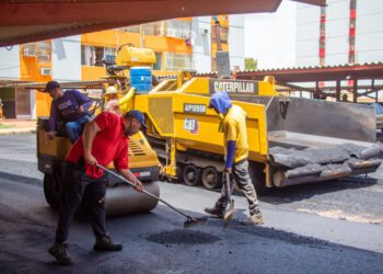 Promueven la recuperación urbana de Ciudad del Sol con 2.000 nuevas toneladas de asfalto
