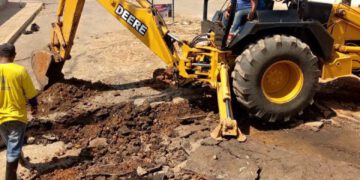 Alcaldía de Maracaibo reparó socavón en La Macandona que tenía 18 años de olvido