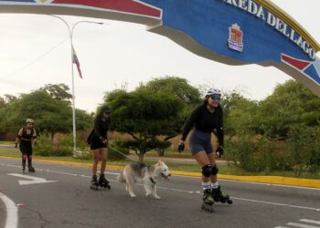 Ciclovía de Maracaibo fomenta la práctica del patinaje recreativo y competitivo