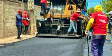 Plan de Asfaltado llega a El Bajo de San Francisco para recuperar 1.9 km de vialidad