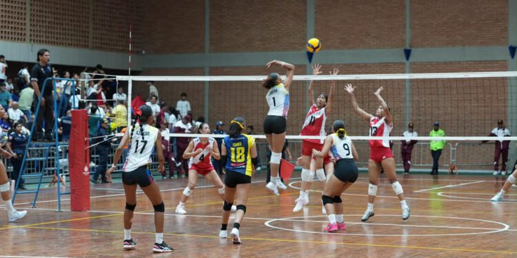 La vinotinto femenina de voleibol U19 muestra su poder en los partidos amistosos de cara al Sudamericano