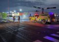 Bomberos de Maracaibo atendieron solicitudes de árboles caídos y estructuras afectadas por las lluvias y fuertes vientos