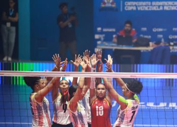 Venezuela debutó con contundente victoria ante Uruguay en el Sudamericano de Voleibol U19 en Maracaibo