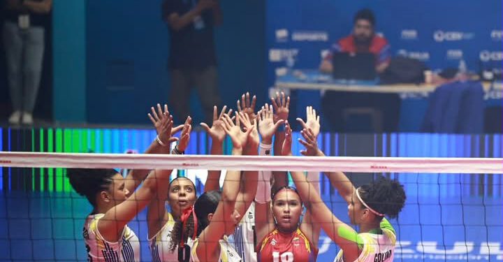 Venezuela debutó con contundente victoria ante Uruguay en el Sudamericano de Voleibol U19 en Maracaibo